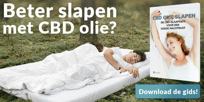 Beter slapen met CBD olie?